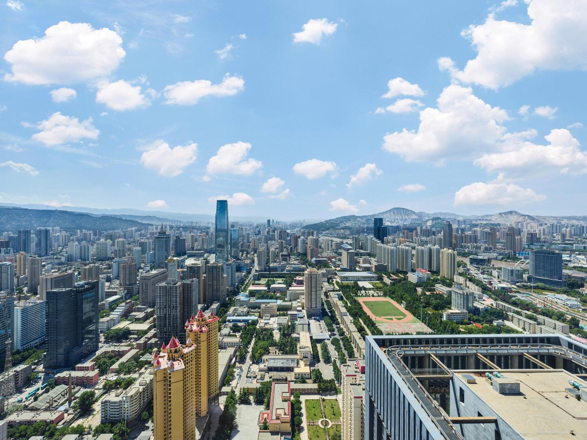Hilton Lanzhou City Center מראה חיצוני תמונה