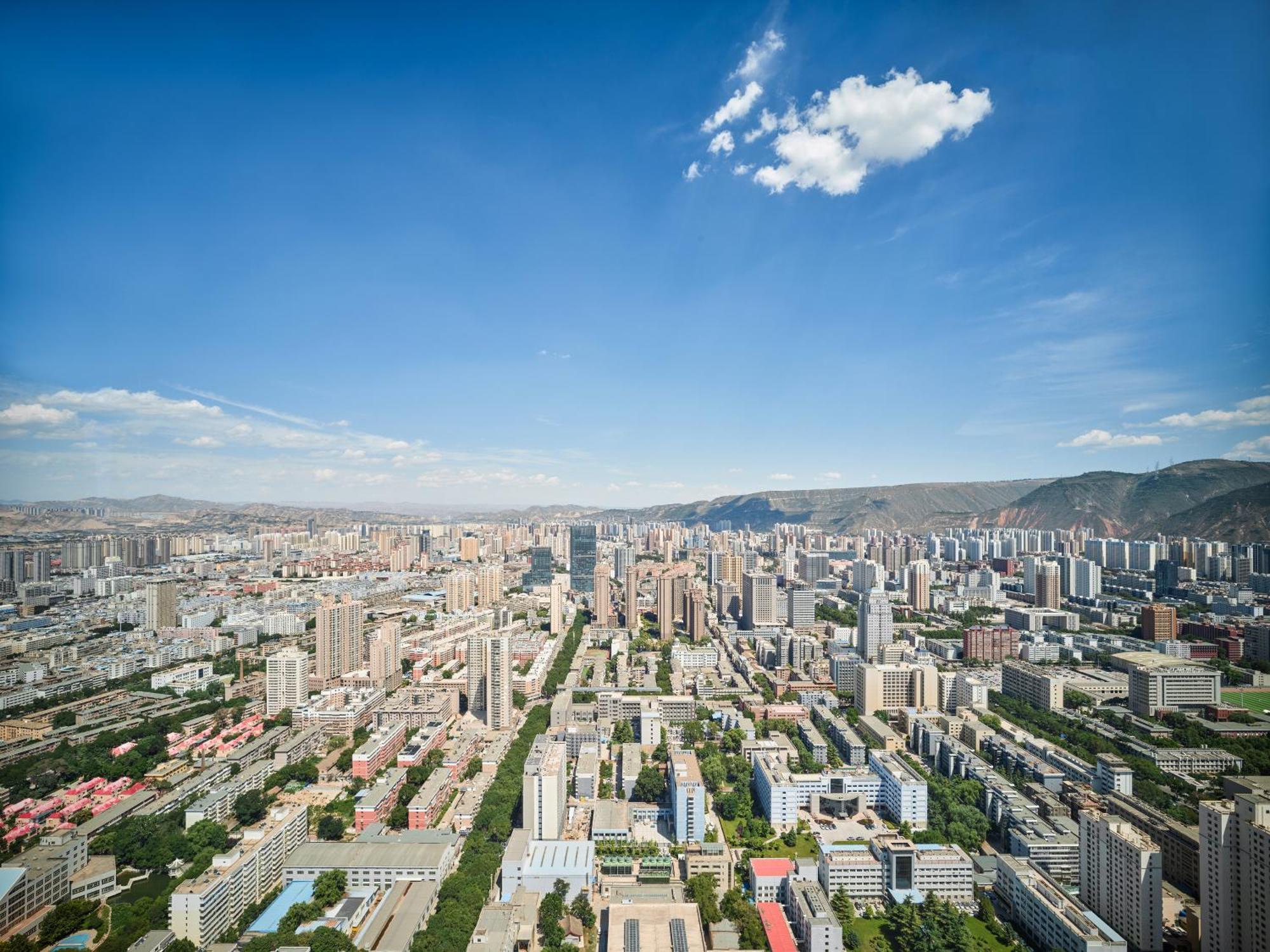 Hilton Lanzhou City Center מראה חיצוני תמונה