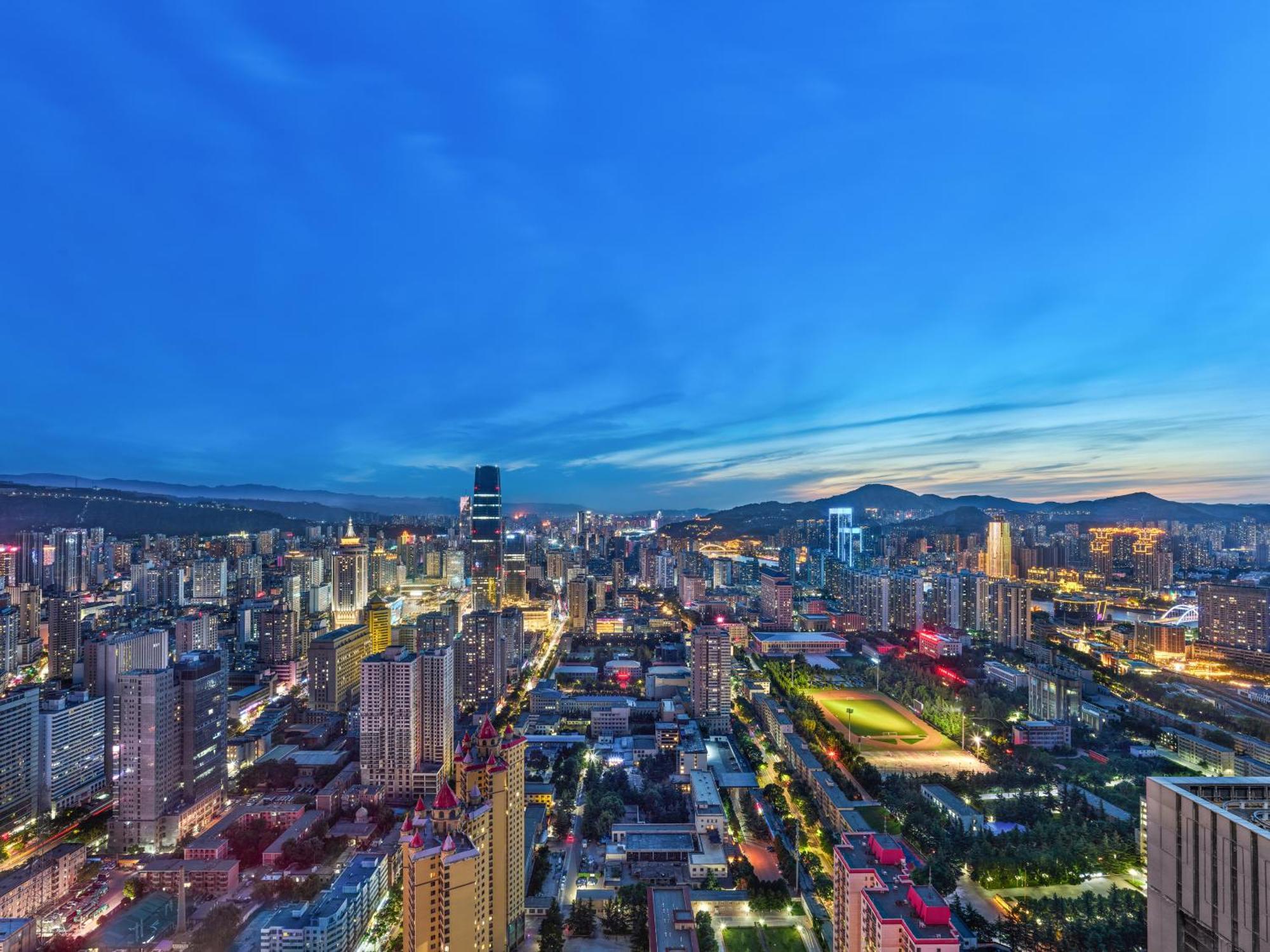 Hilton Lanzhou City Center מראה חיצוני תמונה